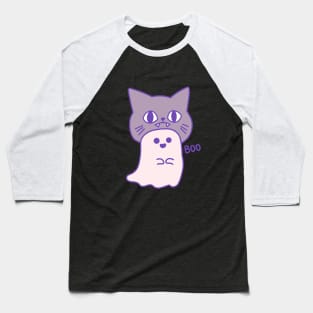 Boo | Vampire Cat Baseball T-Shirt